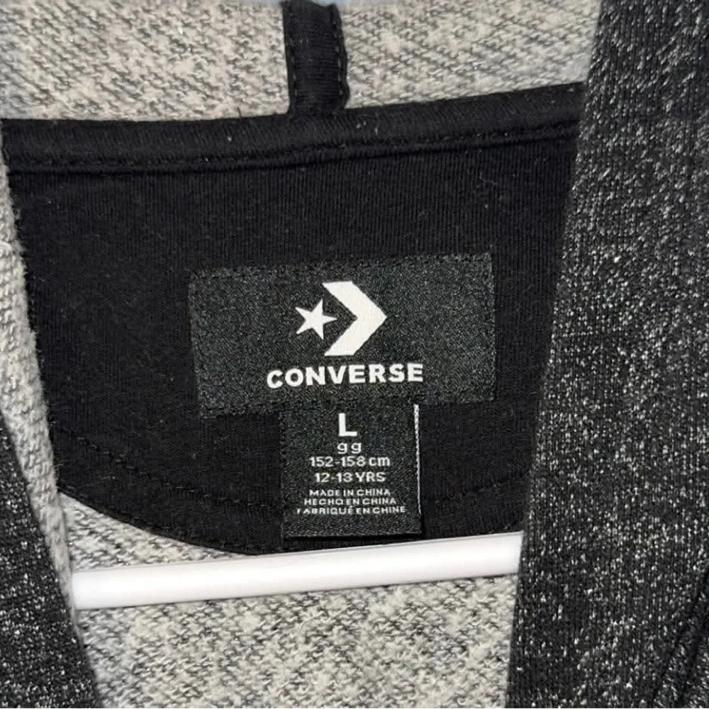 Converse Black Sparkle Crewneck Sweatshirt